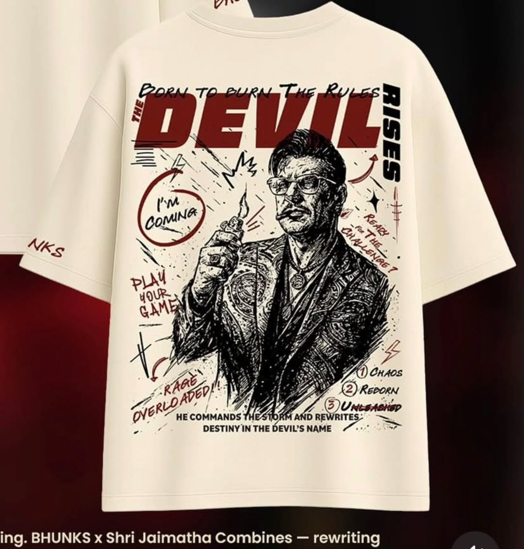 Devil D Boss themed T Shirt